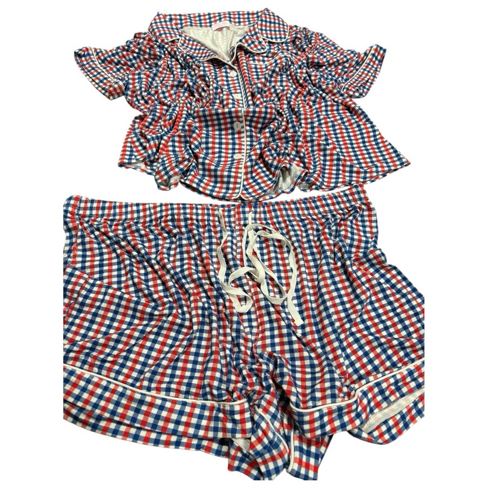 SUPER SOFT LADIES PINK LILY SHORTS & TOP PAJAMAS—NWOT